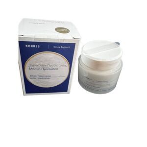 Korres Womens/Unisex Greek Yoghurt Probiotic Superdose Face‎ Cream Mask 100 mL